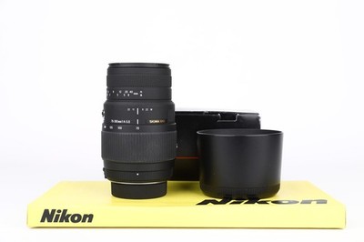 Sigma 70-300mm f4-5.6 DG Nikon + 2 YEAR WARRANTY - 2 YEARS WARRANTY