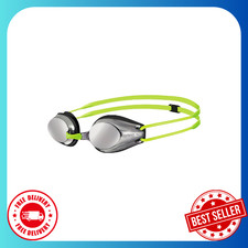 Arena Tracks Junior Children's Unisex Competition Swimming Goggles Mirrored, UV