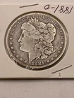 1881 O Morgan Silver Dollar