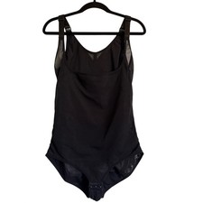 Prima Valentina Black Full Body Shaper Bodysuit Compression Control 2X