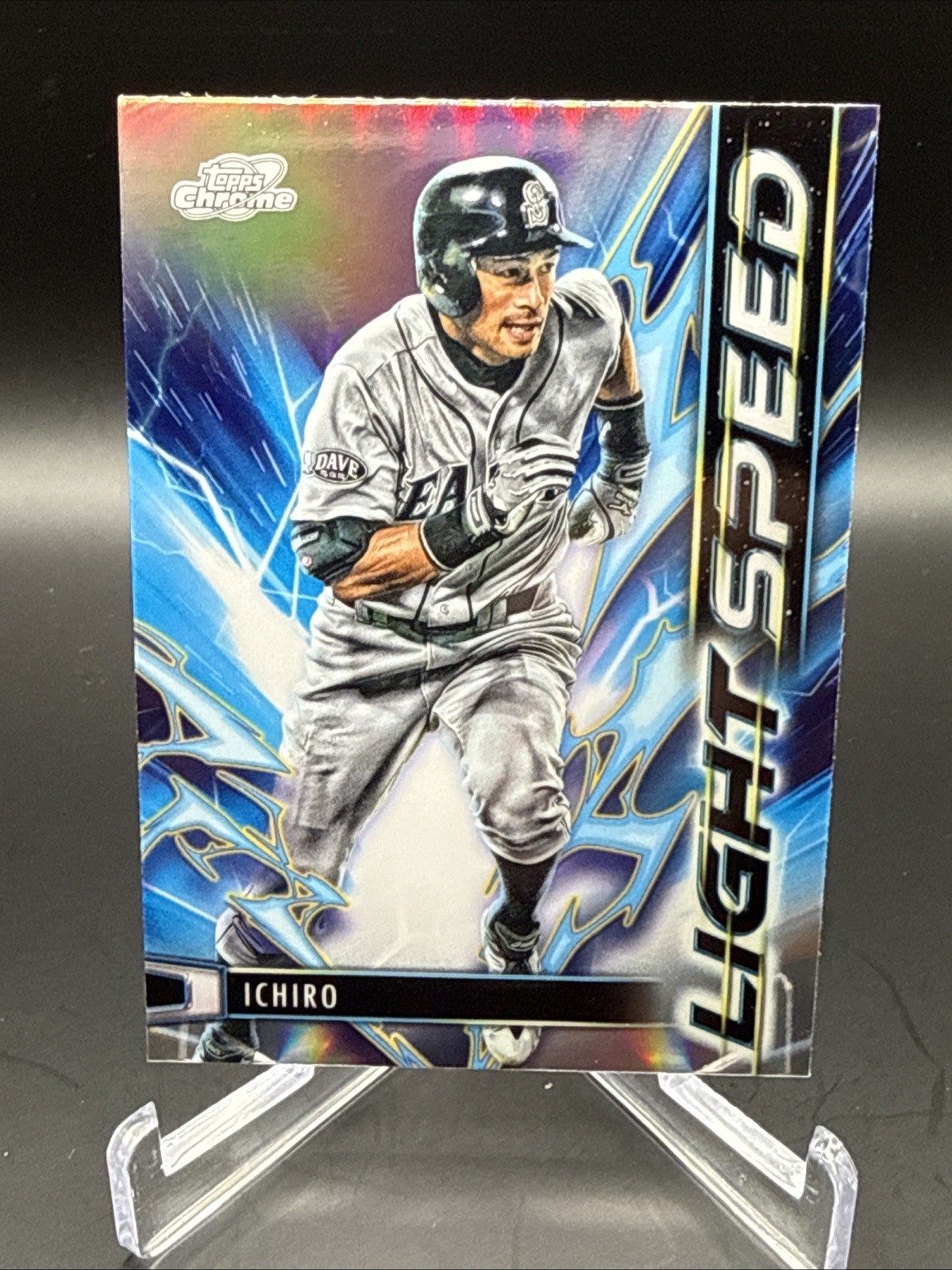 Ichiro 2025 Topps Chrome Cosmic Light Speed #LS-20 Mariners