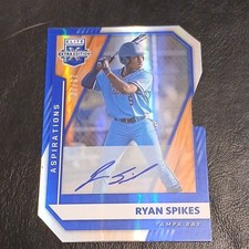 Panini Elite Extra Edition Ryan Spikes Aspirations Tampa Bay Auto #100 /87 2021