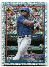 2026 Topps Series 1 Adrian Beltre #91C-1 Chrome Silver Pack Texas Rangers