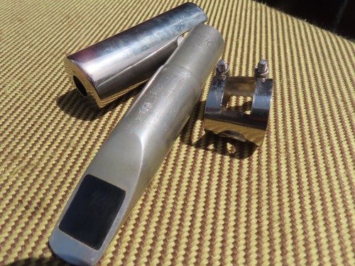 VINTAGE DUKOFF D7* SUPER POWER CHAMBER TENOR SAX MOUTHPIECE - RARE VINTAGE!