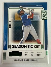 2021 Panini Contenders Season Ticket Green #17 Vladimir Guerrero Jr.