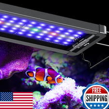 Pawfly 18W Saltwater Aquarium Light for 18" to 24" Fish Tanks Dimmable LED Reef