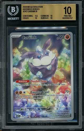Carbink graded BGS 10 for sale on eBay