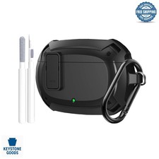 Secure Lock Protective Case for Beats Studio Buds Plus