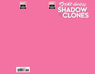 Spider-Gwen Shadow Clones: #1 [Pink Blank CVR G] 2023