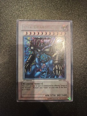 Yu-Gi-Oh! Gate Guardian MRD-000 1st Secret Rare Faded Foil Bleed EX
