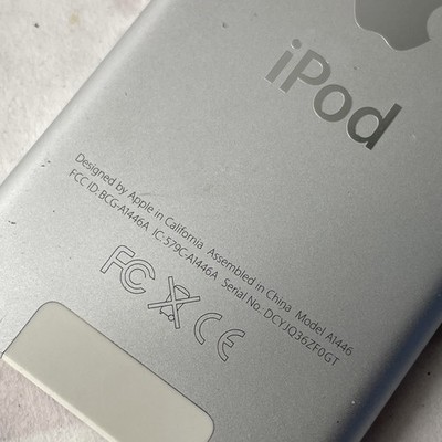 Apple iPod nano A1446 7th Generation Grey (16 GB) - Tested & Works