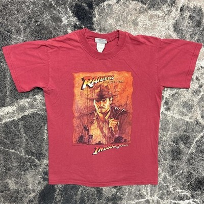 Vintage Indiana Jones Shirt Mens Small Raiders of the Lost Ark Harrison Ford
