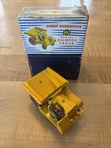 Vintage DINKY SUPERTOYS MUIR-HILL DUMPER TRUCK 962 + Box Diecast Vehicle