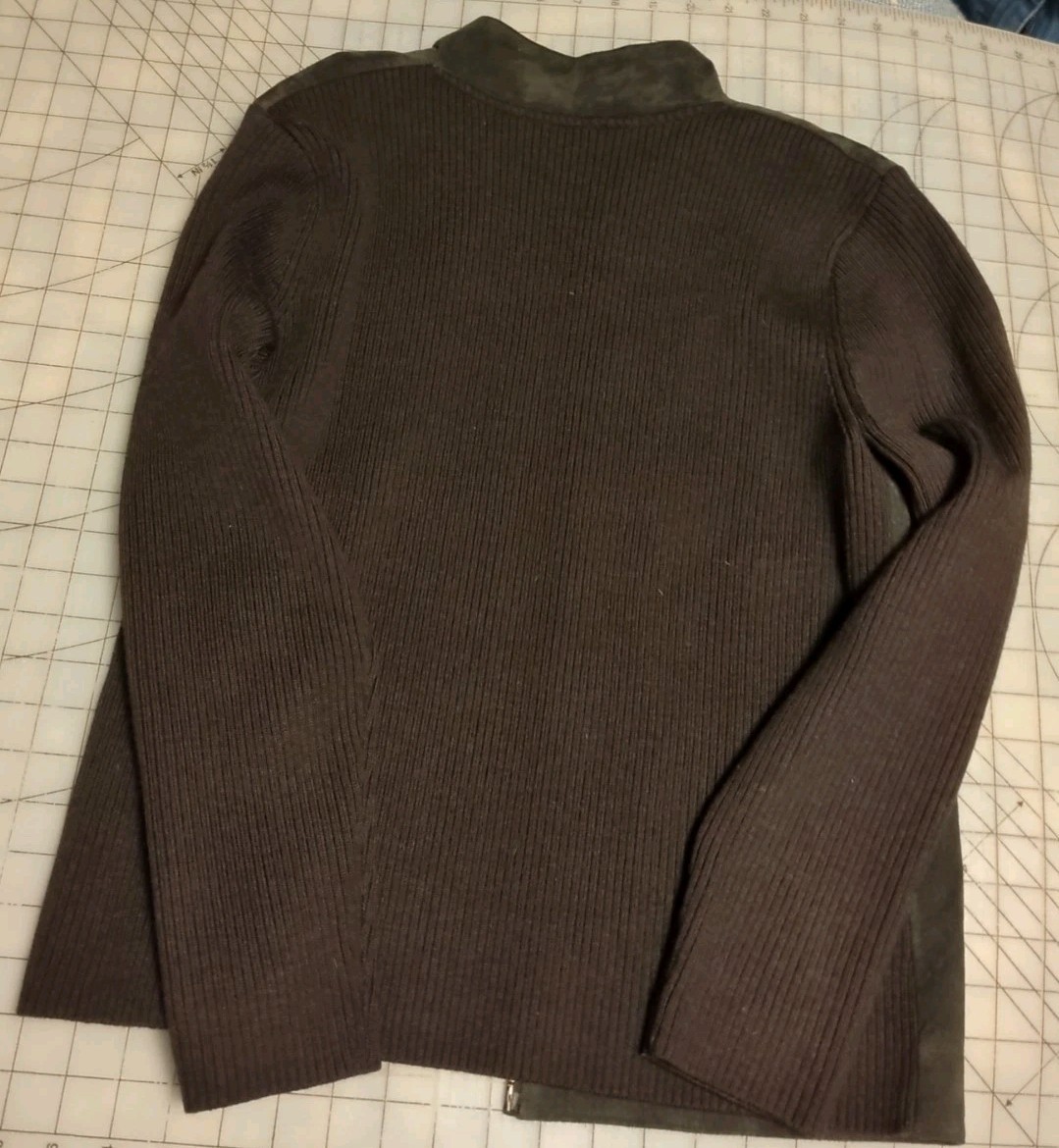 Woman's Pendleton Medium Gray/Black Suede Leather… - image 3