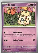 2023 SCARLET & VIOLET OBSIDIAN FLAMES TOGEPI 83/197 C