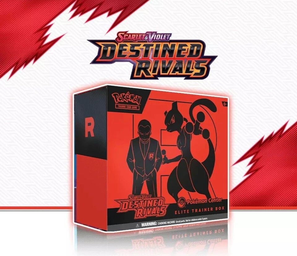 Destined Rivals Pokémon Center Elite Trainer Box SEALED