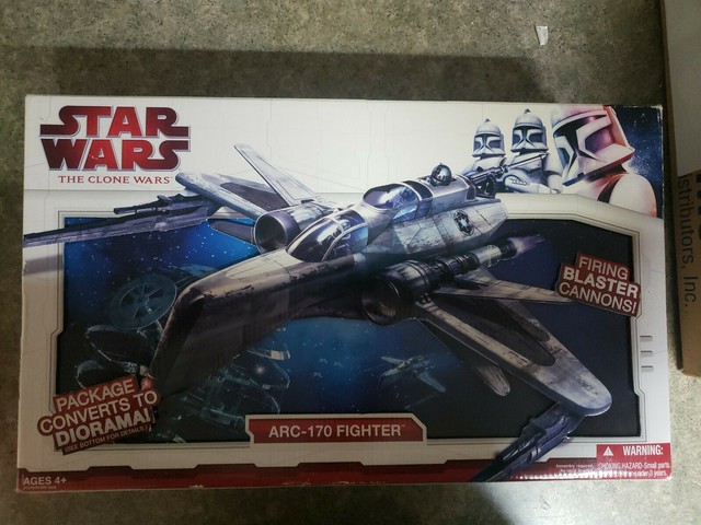 Hasbro The Clone Wars Arc-170 Fighter 