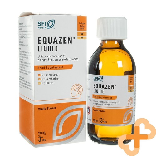 EQUAZEN Vanilla Flavor Drink 200ml Omega-3 and Omega-6 Fatty Acids Supplement - Picture 9 of 20