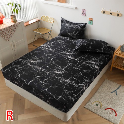 30cm Deep Fitted Sheet Single Double Super King Bed Size Printed Mattress Covers - Picture 61 of 75