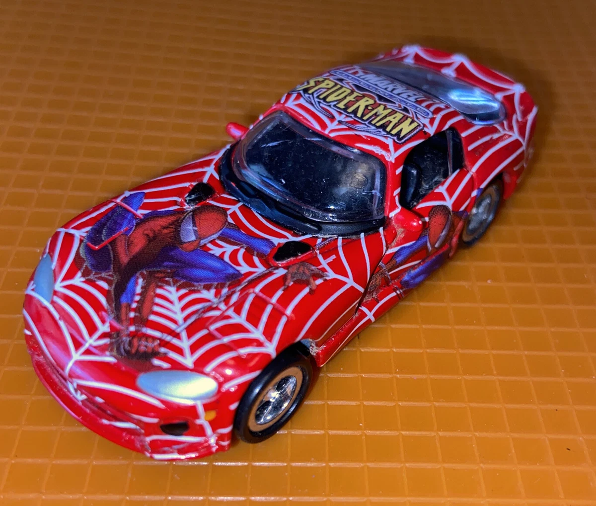 Vintage 1999 Johnny Lightning Dodge Viper GTS Marvel Spiderman