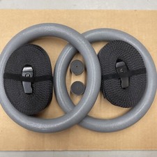 Gymnastic Rings Exercise 1100lbs Capacity with Adjustable Buckle Straps S33