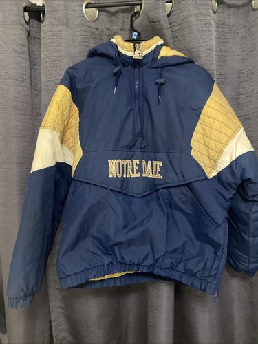 90's Vintage Starter Notre Dame Fighting Irish Jacket Large - Bild 5 von 10