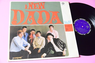 NEU DADA LP I'LL GO CRAZY ORIG ITALIEN 1966 EX + TOP STRUKTURIERTES COVER