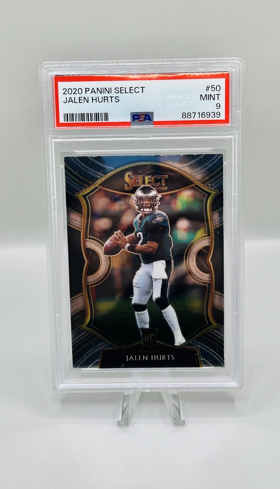 2020 Panini Select JALEN HURTS #50 Concourse RC MINT PSA 9 Eagles🔥🔥📈📈🦅🦅