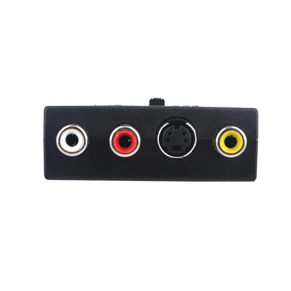 RGB Scart to Composite RCA SVHS S-Video AV TV Audio Cable Adapter - UK Seller - Image 4 of 4