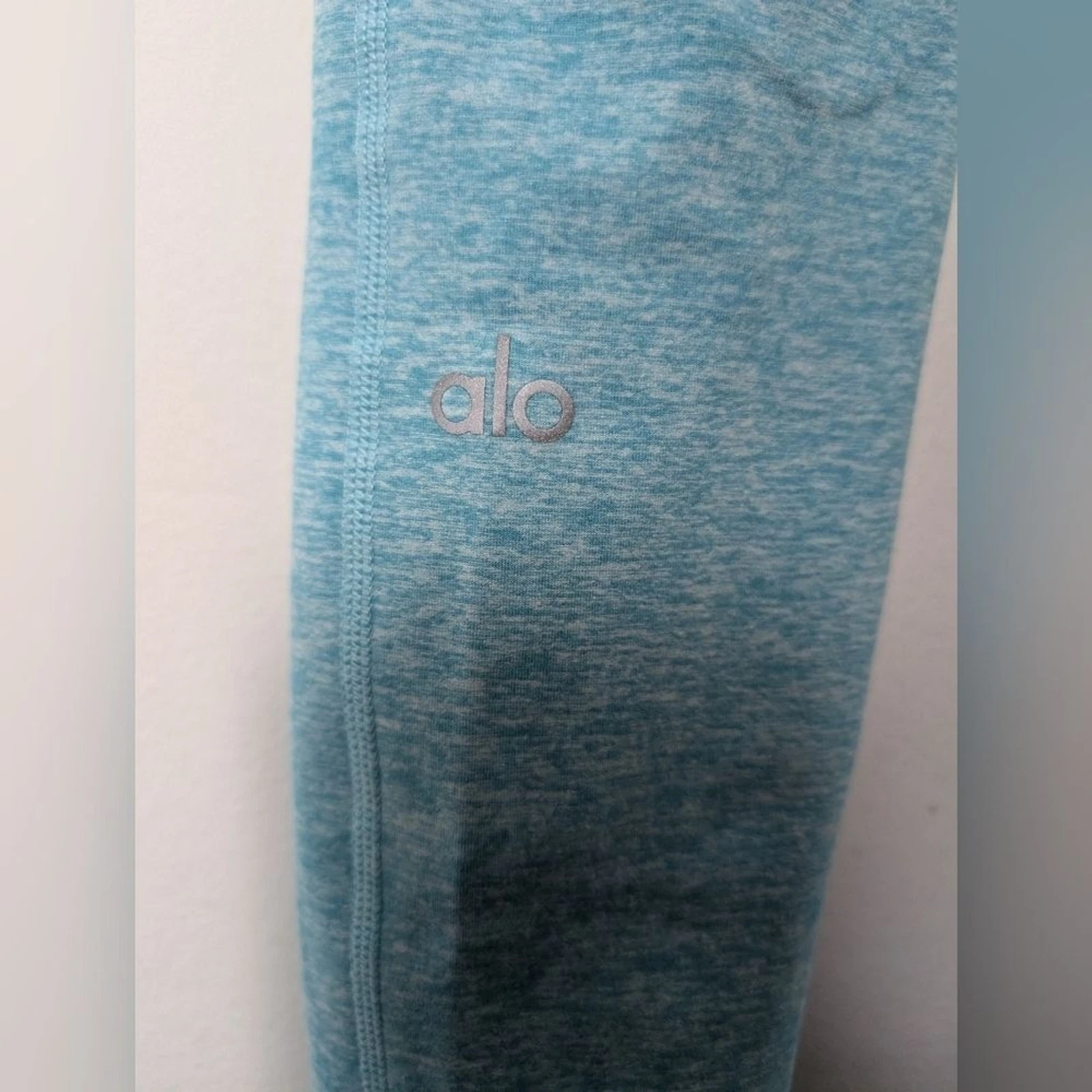 alo-yoga ribbed alosoft high waist lounge athleisure leggings