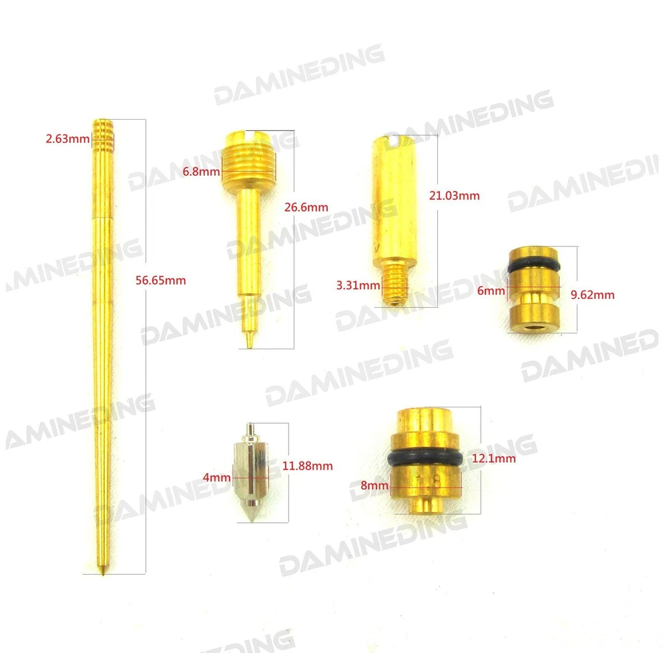 Kit de reconstrucción de carburador XL250 XL 250 XL-250 1972 1973 1974 1975 junta Foto 2 de 4