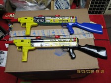 REX MARS MARX PLANET PATROL X-92 SPACE GUNS 2 OF THEM 1950 WIND UP HARD TO FIND