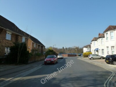 Photo 6x4 Approaching the junction of The Polygon and Morris Road Southam c2011