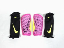 Nike Mercurial Lite SuperLock Soccer Shin Guards Sz M NEW DV1770 606 RARE