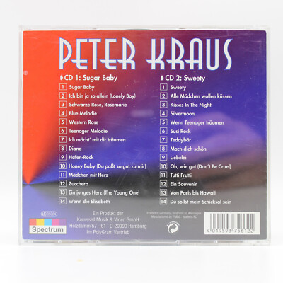 Musik CD | Peter Kraus - Sugar Baby | Disc poliert