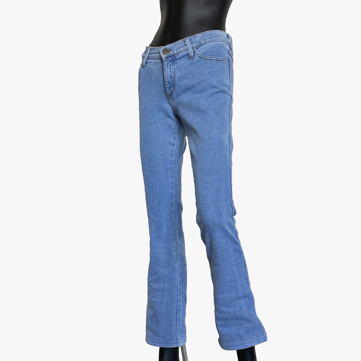 Frankie B Skinny Blue Jeans Light wash Stretch Size S Slim Y2K | eBay