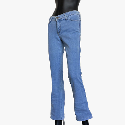 Frankie B Skinny Blue Jeans Light wash Stretch Size S Slim Y2K | eBay