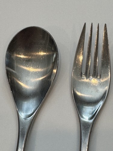 WMF Cromargan DOMUS-BRASILIA Dinner 3 Spoons - 2 Forks Satin Stainless 5pc - Picture 2 of 15
