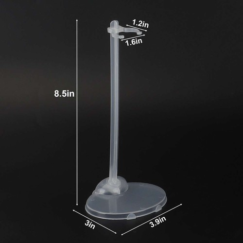 20x Doll Stand Display Holder for 11-13'' Dolls Transparent Model Support Stand - Picture 6 of 9