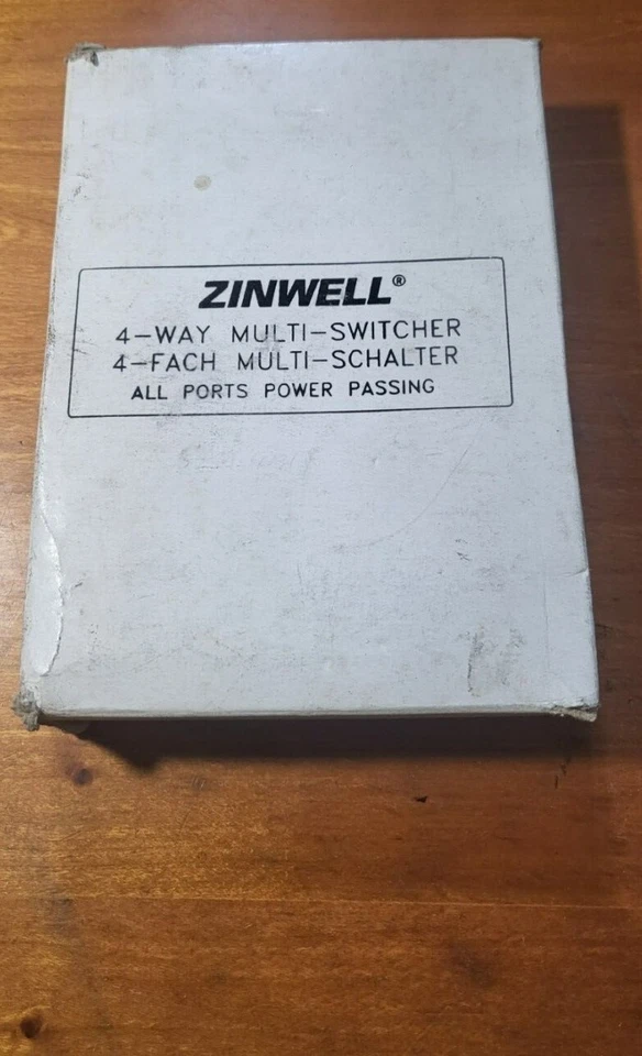 Zinwell Voltage Controlled Satellite Multi-Switch, 2 inputs, 4 outputs - Image 2 of 2