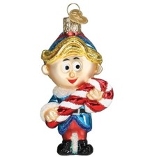Old World Christmas Hermey the Elf Glass-Blown Ornament Handcrafted 44208