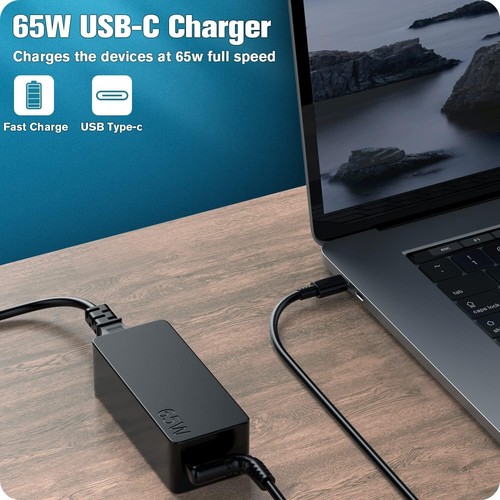 65W USB C Charger for Lenovo Laptop Power Adapter for Lenovo Thinkpad - 第 4/5 張圖片