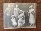 WW1 US Soldier Photograph Bride Groom Best Man Child Wedding Philadelphia PA  — photo 1