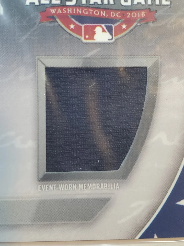 Manny Machado 2018 Topps Update All-Star Stitches Game Used Jersey Relic card SP - Image 2 of 3