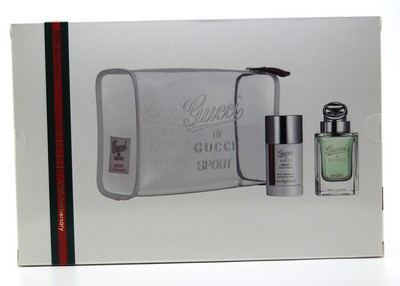 Gucci by gucci Sport 3.0 EDT homme 3pcs+2.4 Deo+travel bag (737052530772)
