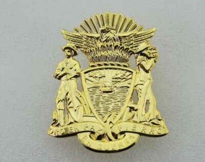 Vintage Early SFPD San Francisco Police Uniform Hat Badge- Replica