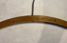 Vintage Wooden Hanger from Pantorium - Omaha Nebraska
