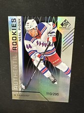 18-19 UD SP Game Used Hockey Authentic Rookies 179 Neal Pionk /295