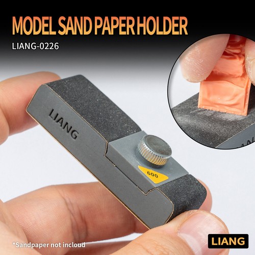 1x Model Sand Paper Holder Glue-free Sanding Board Repair Accessories Part - Picture 2 of 7
