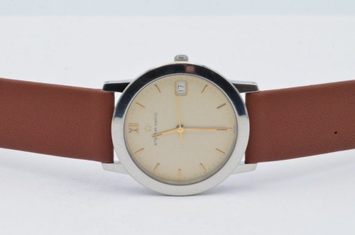 Eterna KonTiki 60 Automático Hombres Urh 36MM Acero Vintage Hermosa Estado 2 - Imagen 9 de 9